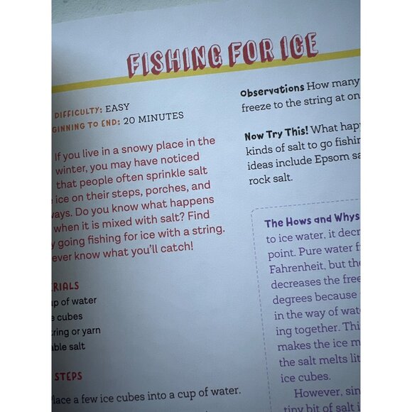 Science Books Set of 4 includes Chemistry Sky Science Experiments & the World - Picture 10 of 11